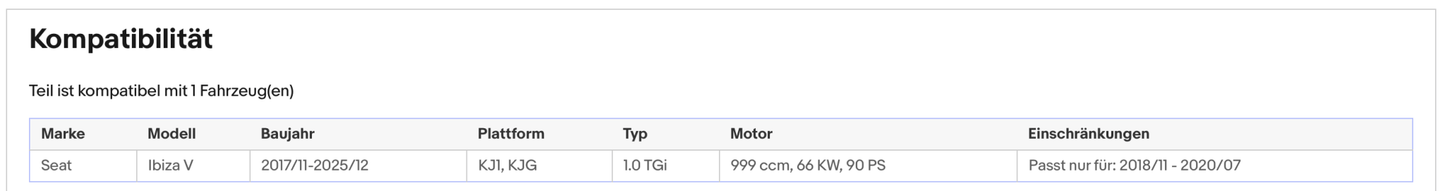 Katalysator für Seat Arona/Ibiza, Skoda Scala/Kamiq, 1.0 TGI, 66kW, Euro 6 - KatDoc