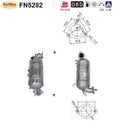 Ruß - Partikelfilter Hyundai Tucson, Kia Sorento/Sportage, 2.0/2.2 CRDi, Euro 6 - KatDoc