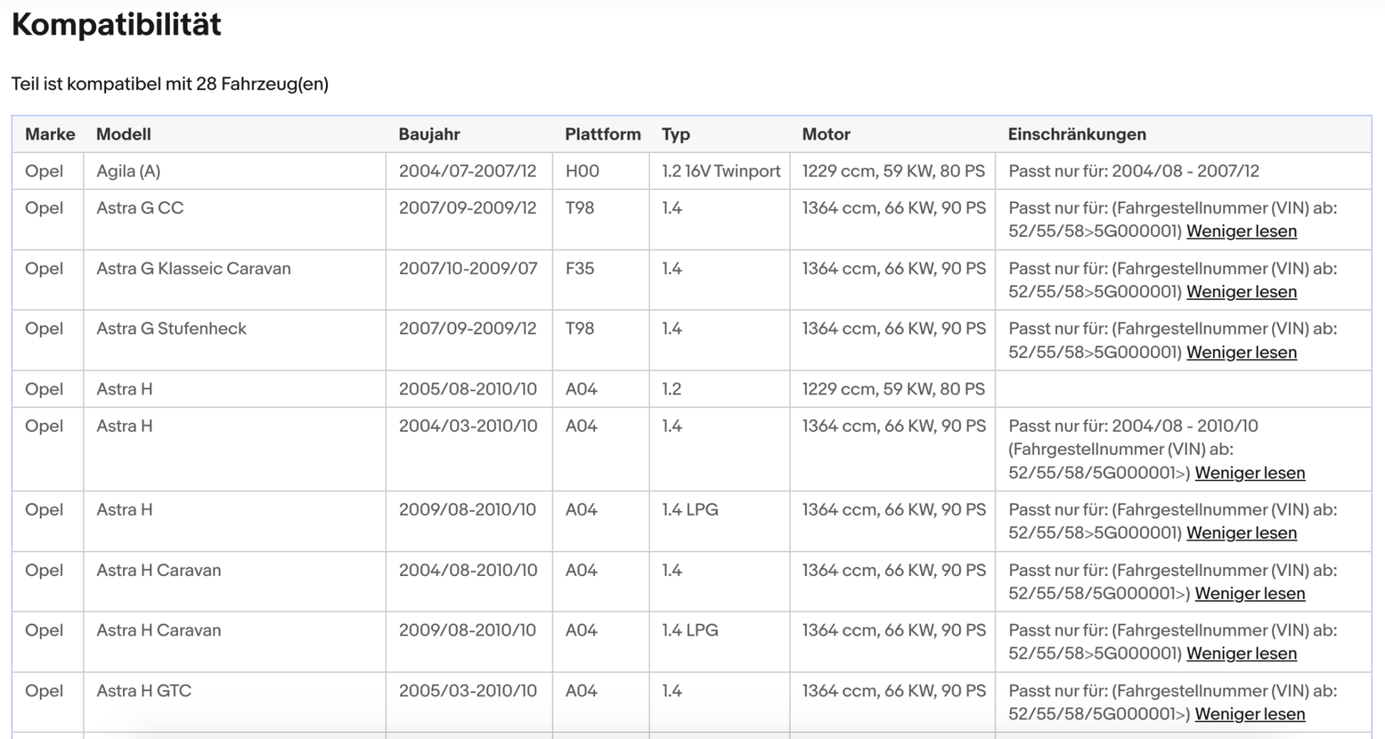 Katalysator für Opel Agila A, Astra G/H, Combo C, Corsa C/D, Meriva A, Euro 4 - KatDoc