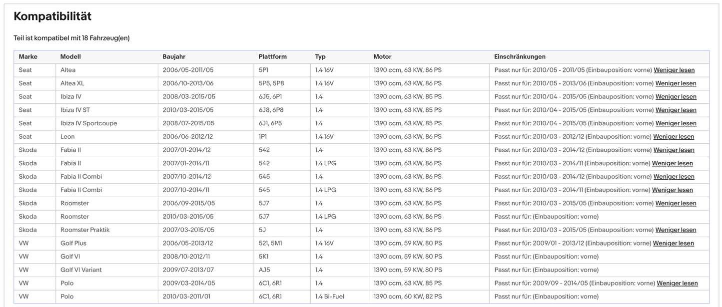 Katalysator für Seat, Skoda, VW, 1.4, 16V, 59/63kW, Euro 5 - KatDoc