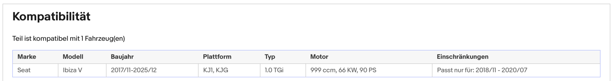 Katalysator für Seat Arona/Ibiza, Skoda Scala/Kamiq, 1.0 TGI, 66kW, Euro 6 - KatDoc