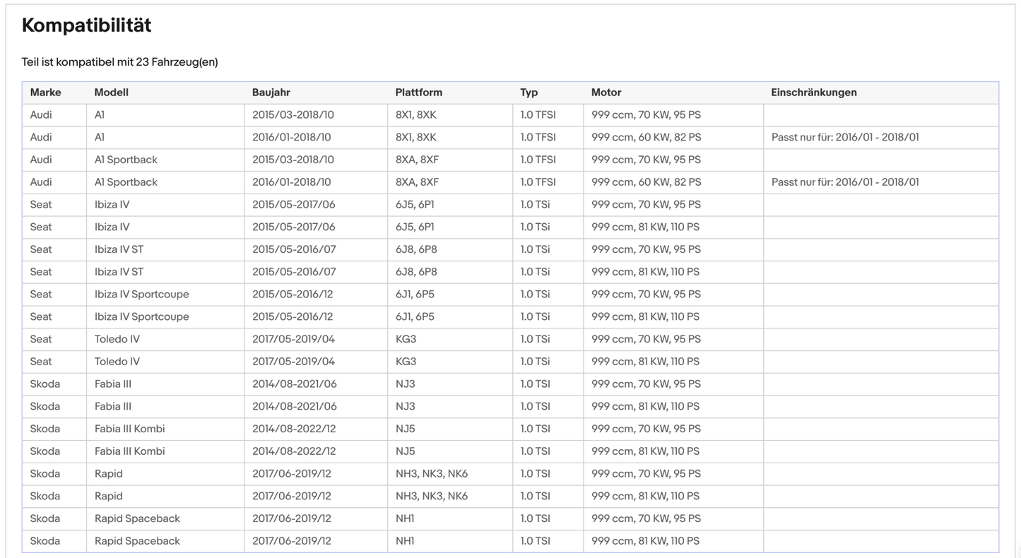 Katalysator für Audi, Seat, Skoda und VW, Euro 6 - KatDoc