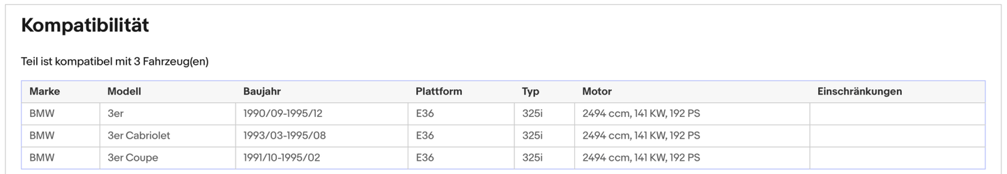 Katalysator für BMW 3er, E36, 325i, 141kW, Euro 1&2 - KatDoc