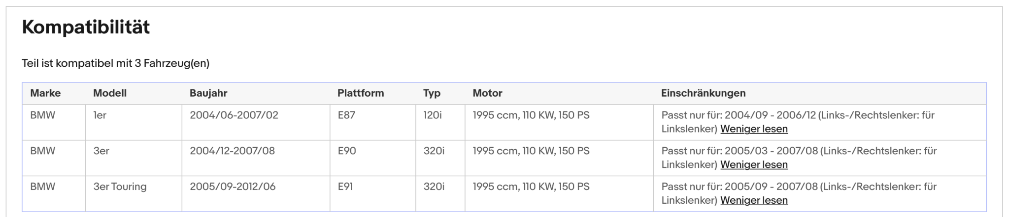 Katalysator für BMW 1er / 3er / 2.0 110kW, Euro 4 - KatDoc