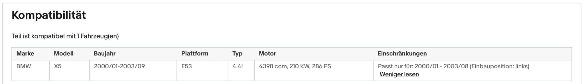 Katalysator BMW X5 E53, 4.4/4.6 i is, 210/235/255kW, links, Euro 4 - KatDoc