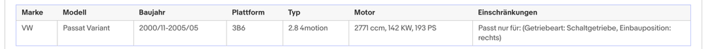 Katalysator Audi A6,Skoda Superb,VW Passat B5,2.4/2.8, 140/142kW,rechts,Euro 4 - KatDoc