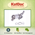 Ruß - Partikelfilter für BMW 1er 118d/120d, 90/120kW, Euro 4 - KatDoc