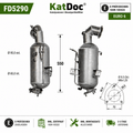 DPF Partikelfilter Opel Cascada Insignia A Zafira C Tourer 2.0 CDTi Euro 6 - KatDoc