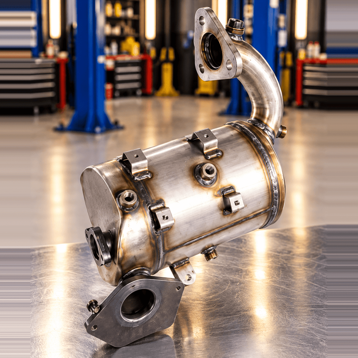 DPF Dieselpartikelfilter Fiat Talento Mercedes Vito Renault Trafic Opel Vivaro Nissan NV300 1.6 Euro 6 | EEC FI6071T - KatDoc
