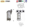 Katalysator Seat Ibiza, VW Polo, 1.2, 47kW, Euro 3 - KatDoc