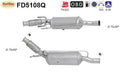 Ruß - Partikelfilter Citroen C4 I Grand Picasso,Peugeot 5008,DS5,Silizium,Euro 5 - KatDoc