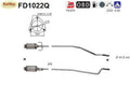 Ruß - Partikelfilter für Opel Combo C, 1.3 CDTI 16V, 55kW, Silizium, Euro 4 - KatDoc