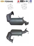 Ruß - Partikelfilter für Audi A4/A5, 2.7/3.0 TDI, 120/140/176kW, Silizium,Euro 4 - KatDoc