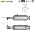 Ruß - Partikelfilter für Iveco Daily 6, Euro 5 - KatDoc