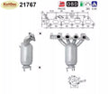 Katalysator Opel AstraH/CorsaC/Meriva A/Tigra TwinTop/Vectra C,Saab9 - 3, Euro 4 - KatDoc