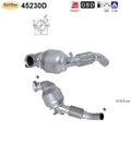 Katalysator BMW 3er E46 330d/xd, 3.0, 135kW, Euro 3 - KatDoc