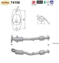 Katalysator für Nissan Juke, 1.6, LPG, CVTC, 69/85/86kW, Euro 5 - KatDoc