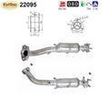 Katalysator für Honda CR - V 2, 2.0 110kW, Euro 4 - KatDoc