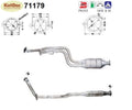 Katalysator für Mercedes C - Klasse C240/280 (W/S202), 2.4/2.8, Euro 1&2 - KatDoc