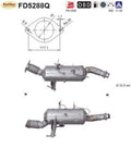 Ruß - Partikelfilter Nissan NV400,Opel Movano,Renault Master,2.3,Silizium,Euro 6 - KatDoc
