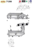 Katalysator für Smart Fortwo, 1.0, 45/52kW, Euro 5 - KatDoc