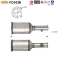 Ruß - Partikelfilter für Citroen C5, 2.0 HDi, 79kW, Euro 4 - KatDoc