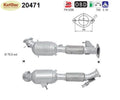Katalysator für Ford Focus 2.0 ST, 184kW, Euro 5&6 - KatDoc