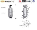 Ruß - Partikelfilter für Chevrolet Cruze/Orlando, 2.0 CDI/TD/D, Silizium, Euro 5 - KatDoc