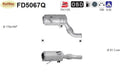 Ruß - Partikelfilter für BMW X5/X6, 3.0d, 173kW, Silizium, Euro 4 - KatDoc