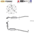 Ruß - Partikelfilter für Ford Tourneo/Transit, 2.2 TDCi, 74/92/103/114kW, Euro 5 - KatDoc