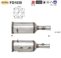 Ruß - Partikelfilter für Citroen C4, Peugeot 308, 2.0 HDi, 100kW, Euro 4 - KatDoc