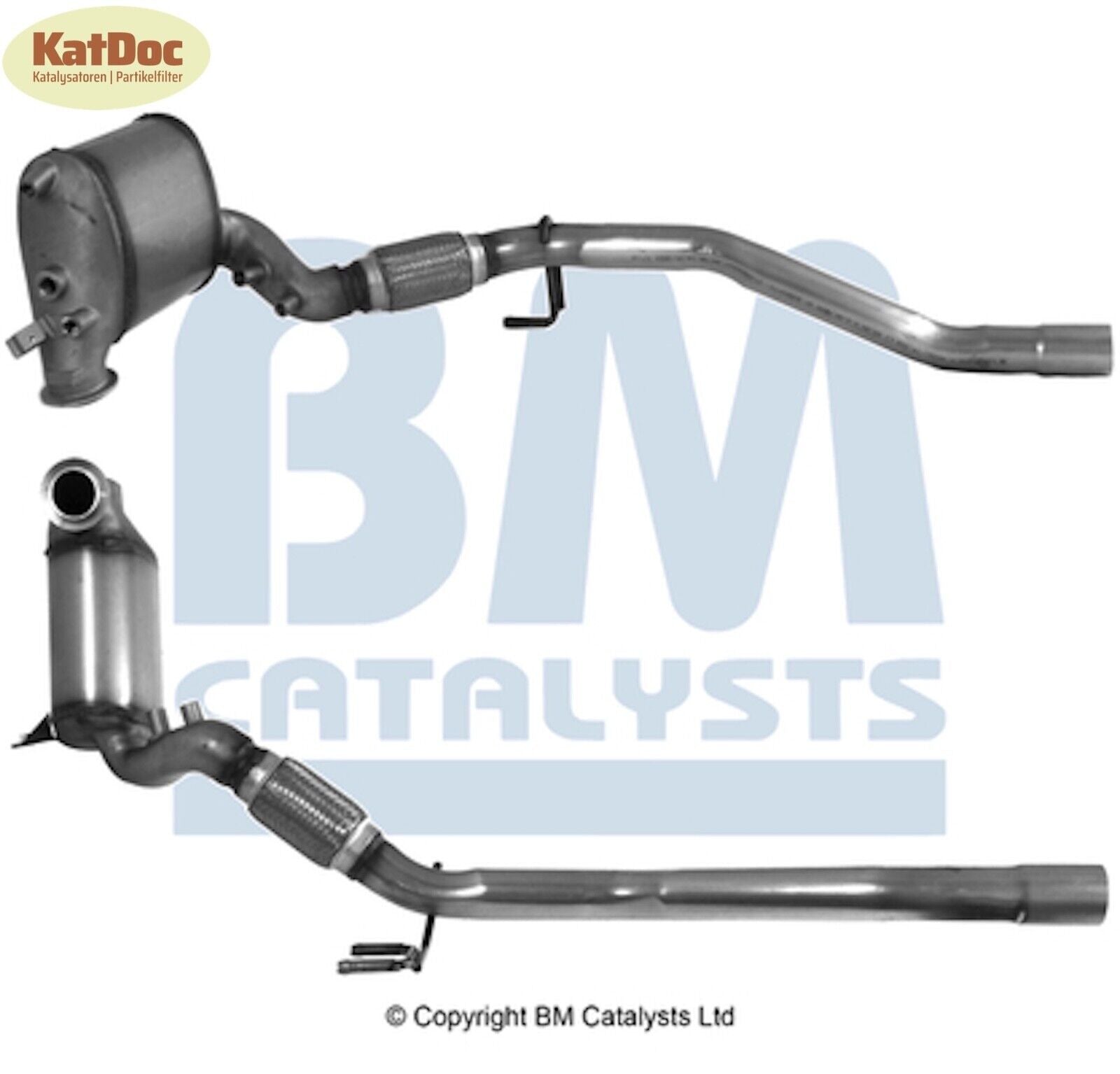 Ruß - Partikelfilter für Audi / Seat / VW, 2.0 TDI, Euro 4 - KatDoc