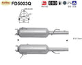 Ruß - Partikelfilter für Fiat Multipla 1.9 JTD 88kW, Silizium, Euro 4 - KatDoc