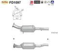 Ruß - Partikelfilter Audi A6, 2.7/3.0, TDI, 120/132/155/165/171kW, Euro 4 - KatDoc