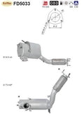 Ruß - Partikelfilter für Seat Alhambra 2.0 TDI, VW Sharan 2.0 TDI, Euro 5 - KatDoc