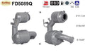 Ruß - Partikelfilter für Mini Countryman/Paceman, 1.6/2.0, Silizium, Euro 5 - KatDoc