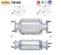 Katalysator Nissan Primera 2.0 16V, 85/96/105/110kW, Euro 1&2 - KatDoc