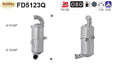 Ruß - Partikelfilter Citroen C3/DS3,Peugeot 2008/206+/207/208, Silizium, Euro 5 - KatDoc