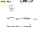 Katalysator BMW 3er E46 316/318, i/Ci/ti, 1.6/1.8/2.0, 85/105/110kW, Euro 4 - KatDoc