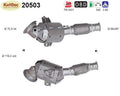 Katalysator für Ford Fiesta/Puma/Tourneo Courier/Transit Courier V769, Euro 6 - KatDoc