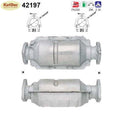 Katalysator für Audi 80/Coupe, B2, VW Scirocco/Passat/Golf 1, 1.6/1.8, Euro 1&2 - KatDoc