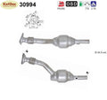 Katalysator Renault Modus/Grand Modus, 1.4/1.6, 72/82kW, Euro 3 - KatDoc
