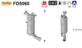 Ruß - Partikelfilter für Mercedes C - Klasse (W204), C200/220 CDI, Euro 4 - KatDoc