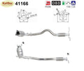 Katalysator Alfa Romeo 147, 1.6, 16V, T.Spark ECO, 77kW, Euro 4 - KatDoc