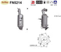 Ruß - Partikelfilter Opel Astra J/K/Insignia A/B/Meriva B/Mokka, Euro 6 - KatDoc