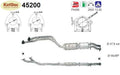 Katalysator für BMW 3er, E36, 325i, 141kW, Euro 1&2 - KatDoc