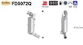 Ruß - Partikelfilter für Mercedes C - Klasse/CLS/E - Klasse, 2.2 CDI,Silizium,Euro 5 - KatDoc