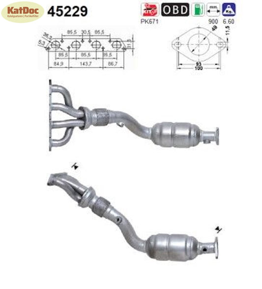 Katalysator MINI Cooper/S/One/S Works/John Cooper Works, 1.4/1.6, Euro 4 - KatDoc