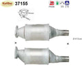 Katalysator für VW Golf 3/Passat B3/Vento, 1.8, 55kW, Euro 1&2 - KatDoc