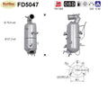 Ruß - Partikelfilter für Chevrolet Cruze/Orlando, 2.0 CDI/TD/D, 96/120kW, Euro 5 - KatDoc